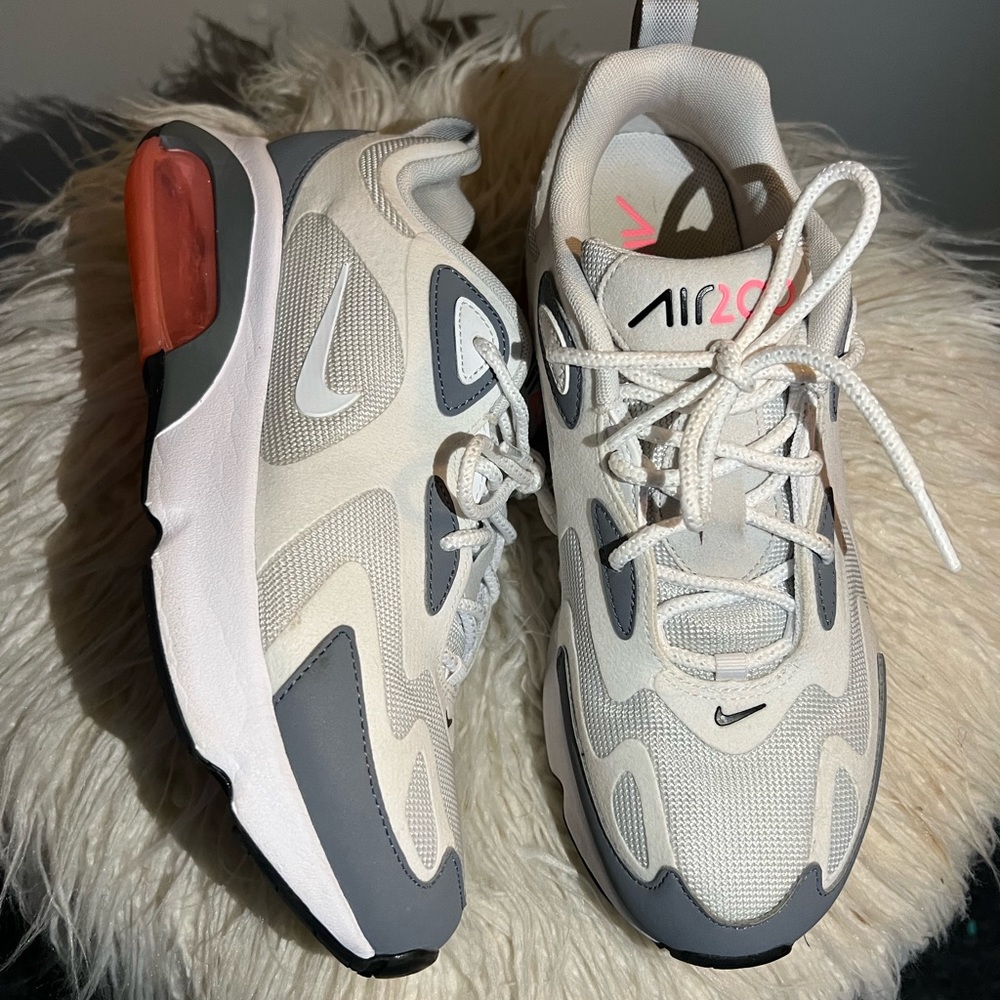 Air max 200 pink/gray/white 8